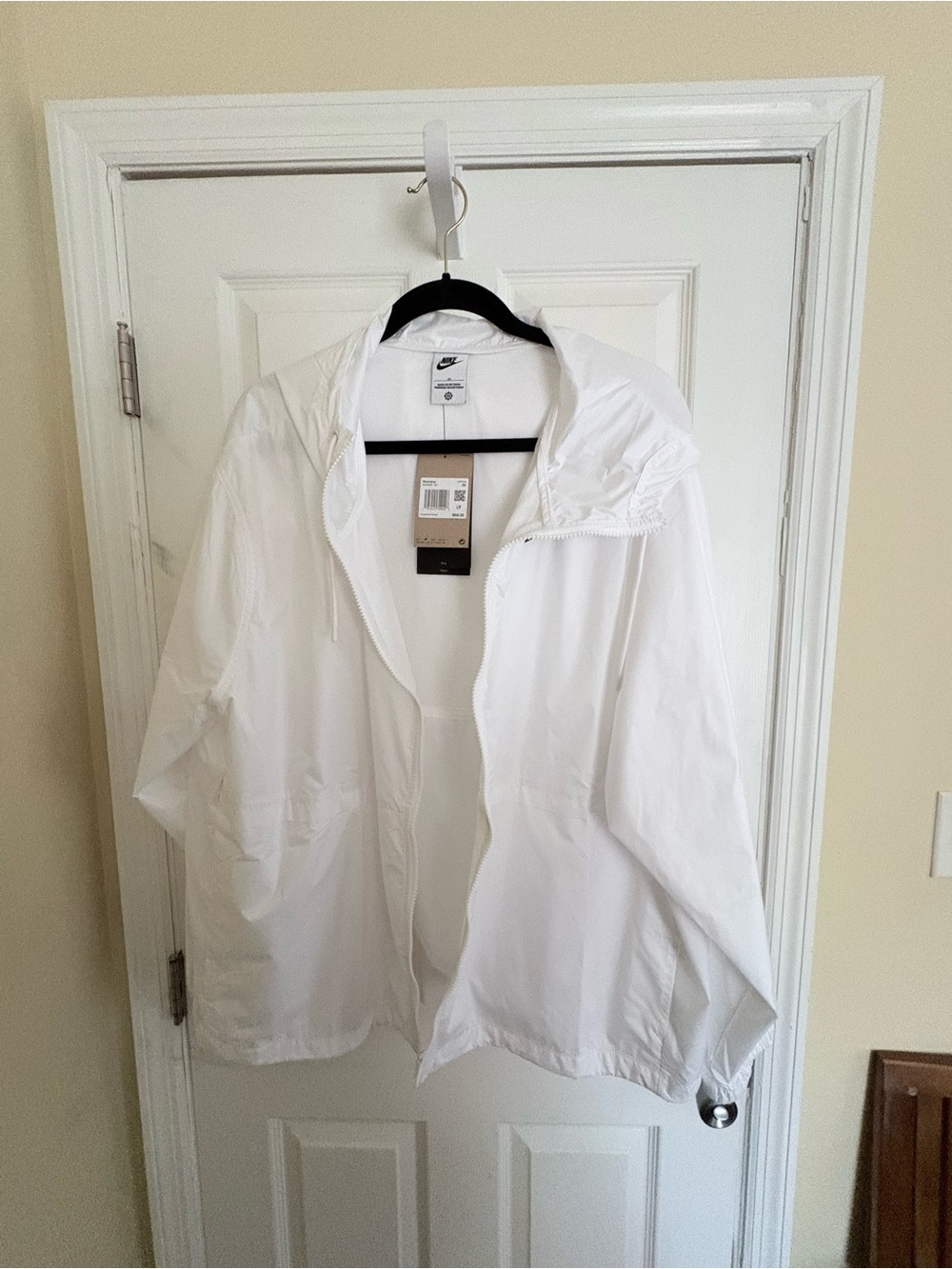 Nike White Women's Hooded Utility Jacket